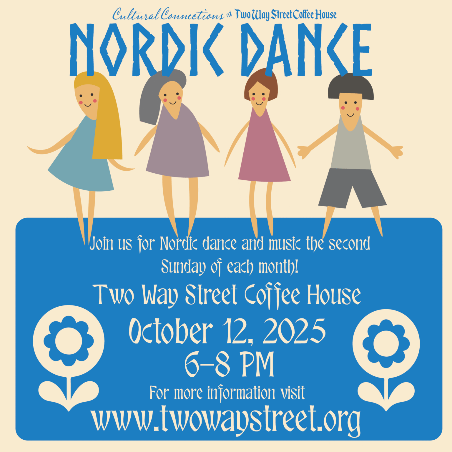 Image of Two Way Street Event Promo for Nordic Dance